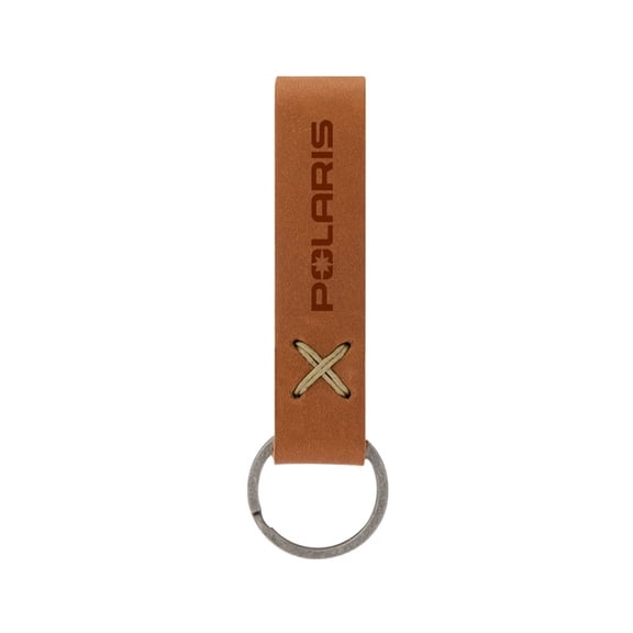 Polaris 2861615 Leather Loop Key Chain Lightweight Key Ring Accessory