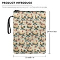thumbnail image 6 of HELLHERO Book Protector Book Carrying Case Polyester Handle Protector Wrap Bag with Book Protection Book Storage Bag, Rooster, 6 of 6