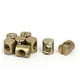 thumbnail image 1 of Tuercas de barril metálicas ranuradas de 6 mm x 12 mm, 8 piezas para muebles, cama y silla, 1 of 2