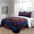 thumbnail image 2 of 2/3pcs Bedding Set 3D Spider Printed Comforter Cover Pillowcase Boy Man Cool Bedroom Decor,California King (98"x104"), 2 of 6