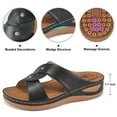thumbnail image 6 of Ablanczoom Womens Sandals Slip-on Platform & Wedge Sandals for Women Slides Shoes, 6 of 7