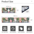 thumbnail image 3 of Yayeee Faucet Mat for Kitchen Sink 14.7" Diatomite Long Splash Guard Pad, Floral Vase, 2 Pack, 3 of 7