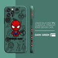 thumbnail image 3 of Case For iPhone 14 13 12 11 Pro XS Max Mini X XR 7 8 6 6S Plus Colour Simple Liquid Silicone Case Marvel's Spider-Man Deadpool, 3 of 5