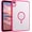 Hot Pink, variant on for iPad mini 7 A17 Pro 2024/iPad Mini 6 2021 8.3 Inch iPad mini 7th/6th Gen Magnetic Case, Translucent Matte Back Soft TPU Bumper Protective Case for iPad mini 7/Mini 6, Stone (Starlight)