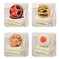 thumbnail image 3 of 2 in 1 Plush Stuffed Fruit Food Toy Throw Pillow Blanket Set, 3 of 8