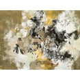 thumbnail image 2 of Vassileva, Silvia 32x25 White Modern Wood Framed Museum Art Print Titled - Leaves on the Asphalt, 2 of 4