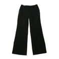 thumbnail image 6 of Calvin Klein Straight-Leg Classic Business Casual Pants for Women, 6, Black, 6 of 8