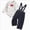 B19-Blue, variant on baby-boys Shirt and Pant Set, Long Sleeve Top & Bottom Outfit Bundle, Organic Cotton,Soft 6-12 Months 12-24 Months 2T 3T 4T 5T 6T 7T 8T 9T Children Red 6-9 Months
