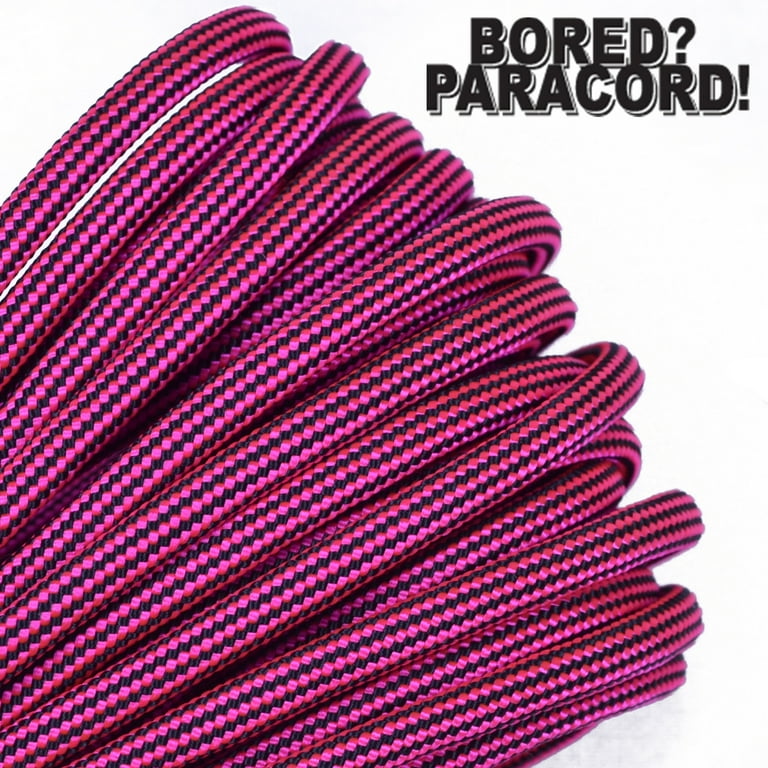 Bored Paracord Brand 550 lb Type III Paracord - Turquoise 10 Feet 