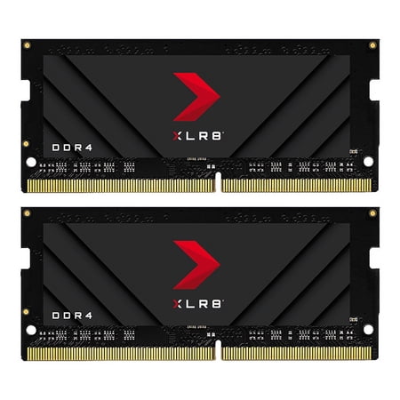 UPC: 0751492645605 | PNY 32GB (2x 16GB) XLR8 Gaming DDR4 3200MHz Notebook Memory – (MN32GK2D43200X)