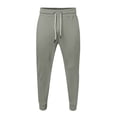 thumbnail image 1 of WEAIXIMIUNG Mens Plaid Pj Pants Male Retro Japanese Sports Leg Cinching Small Toe Closure Drawstring Casual Sweatpants, 1 of 4