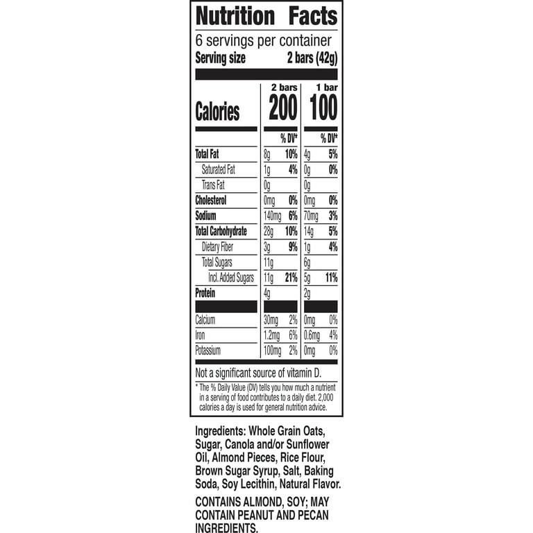 Nature Valley Crunchy Granola Bars, Peanut Butter, 12 Bars, 8.94 OZ (6  Pouches)