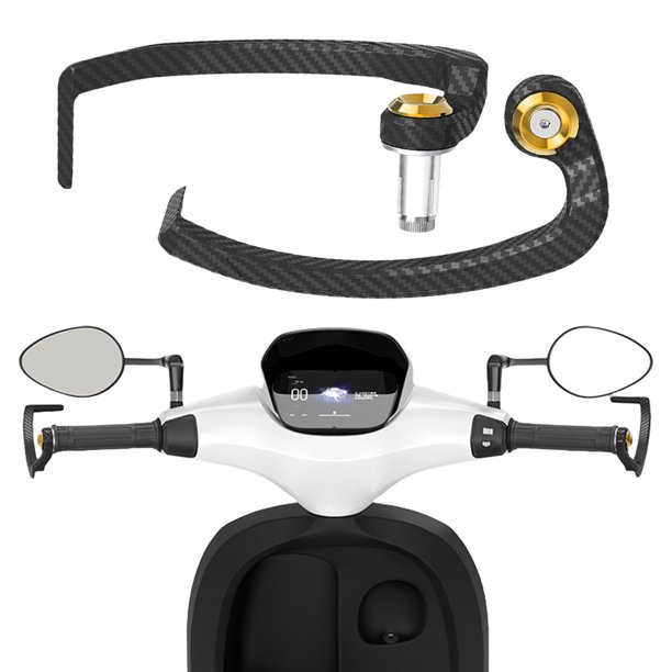 Motos La Del Freno Motocicleta Modificación Engranaje Protector Protección Mano (oro)