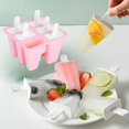 thumbnail image 3 of Máquina Para Hacer Barras De Hielo, Contenedor Para Helados, Suministros De Cocina Molde Para Helados, Moldes Para Helados De Silicona Herramienta Para Hacer Helados Con Asas, 3 of 8