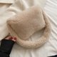 thumbnail image 4 of 8001 Bolso Versátil Lana Cordero Bolso Mano Lindo Bolso Felpa Invierno (Caqui) Caqui, 4 of 9