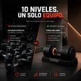 thumbnail image 3 of Set 2 Mancuernas Pesas Ajustables 25kg 10 Ajustes Discos Pro Centurfit, 3 of 7