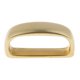 thumbnail image 2 of 1 Pieza De Bronce En Forma De D Hebilla De Metal Loop Keeper Para El Reemplazo De La Correa De Cuero - Dorado, 30 mm Sunnimix Cinturón en forma de D, 2 of 8