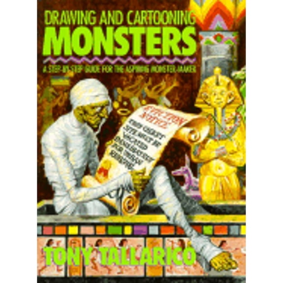 Pre-Owned Drawing and Cartooning Monsters: A Step-By-Step Guide for the Aspiring Monster-Maker Paperback