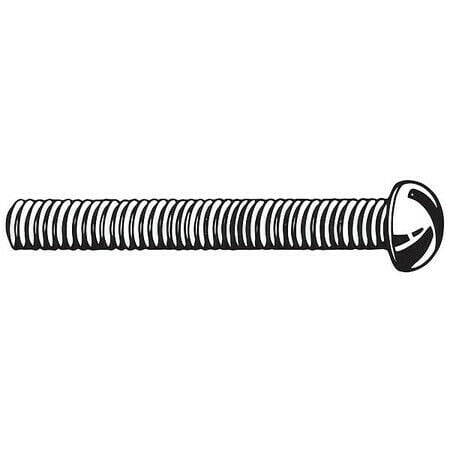 

U24210.012.0300 #5-40 X 3 Round Head Slotted Machine Screw 100 Pk.