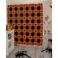 thumbnail image 4 of Halloween Shower Curtain Set ，Waterproof Fabric Shower Curtains Pumpkin Shower Curtains for Bathroom,Bathroom Decor 36"x72", 4 of 6
