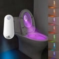thumbnail image 2 of Lámpara LED con Sensor de Movimiento para Baño, Escaleras, 8 Colores, Inalámbrica, Recargable, Resistente Al Agua., 2 of 7
