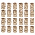 thumbnail image 1 of Shisuyan High Hardness Threaded Insert Knurled Nuts Copper 100Pcs 0.2x0.1in, 1 of 8