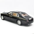 thumbnail image 7 of 1:24 scale Rolls-Royce Phantom die-cast car model with opening doors, lights, sound and spring-back function. Boys' toy car, children's birthday gift., 7 of 7