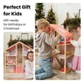 thumbnail image 5 of Tiny Land Wooden Dollhouse for Girls - 6 Rooms, 30pcs Furniture, DIY Pretend Play House, Gift for Ages 3+, 5 of 8