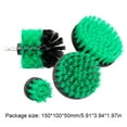 thumbnail image 2 of Kit de cepillo de taladro cepillo de limpieza eléctrico juego de accesorios verde 4 Uds., 2 of 9