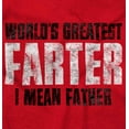 thumbnail image 2 of Worlds Greatest Father I Mean Farter Men's Long Sleeve Tee T Shirt Brisco Brands S, 2 of 5