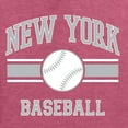 thumbnail image 6 of Wild Bobby City of New York NY Baseball Fantasy Fan Sports Men's Long Sleeve T-Shirt, Vintage Heather Red, 3X-Large, 6 of 6