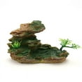 thumbnail image 5 of Plataforma para tomar el sol en forma de tortuga, terrario para reptiles, escondite de tortuga, resina, roca, cueva, adorno de hábitat para ranas dragón barbudas, 5 of 5