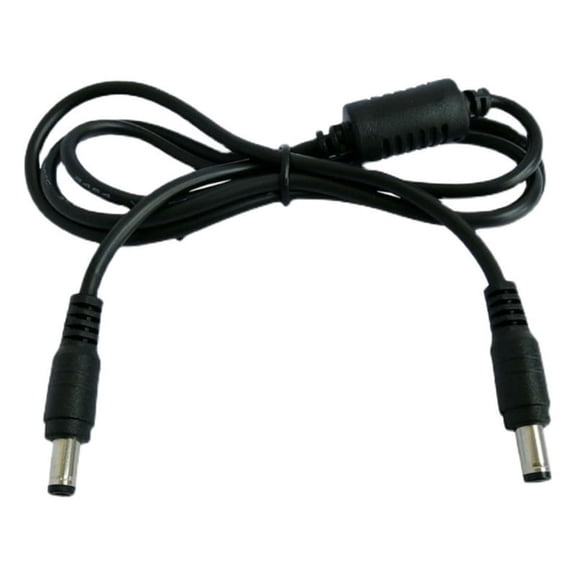 5.5x2.5mm to 5.5x2.1mm DC Power Cable Lead/Male to Male/for CCTV, Security Cameras, Monitor, LED Signs