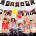 thumbnail image 2 of Halloween Full Moon Night Dinnerware Plates Cup Folk Napkins Cutlery Tablecloth. (purpul+black)(9pcs), 2 of 5
