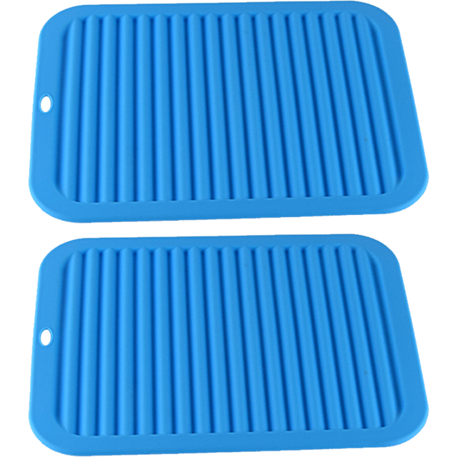 Versatile Trivet Mat - Heat Resistant Silicone Trivet - Durable & Flexible Hot Pads For Kitchen Counter