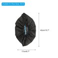 thumbnail image 2 of Uxcell Shoe Covers, 50 Pack Disposable Waterproof Shoes Cover for Indoor, Black, 2 of 6
