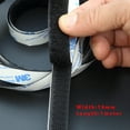 thumbnail image 1 of Cinta Hook & Loop Negra de 16 Mm: Respaldo Adhesivo Resistente de 1 M, Resistente Al Calor y Al Agua para el Automóvil y el Hogar, 1 of 9