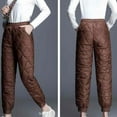 thumbnail image 5 of Hfyihgf Women's Lightweight Puffy Pants Quilted Snow Pants Puffer Winter Trousers for Outdoor Ski Camping(Coffee,3XL), 5 of 5