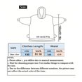 thumbnail image 3 of Wearable Blanket Hoodie for Women Men Adult Oversized Hooded Blanket Cozy Sweater Super Soft Comfortable Wearable Blanket with Sleeves Hoodie Sweatshirt with Pockets, 3 of 3