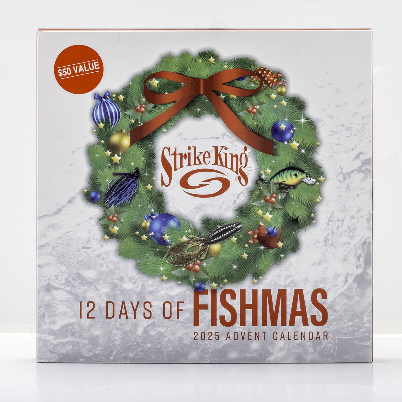 12 Days of Fishmas Fishing Lure Advent Calendar Version 2