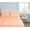 Peach, variant on My World Anytime Solid 100% Microfiber Polyester Deep Pocket White 3-Piece Twin, All Season, Adult and Teen Sizes, OEKO-TEX Certified