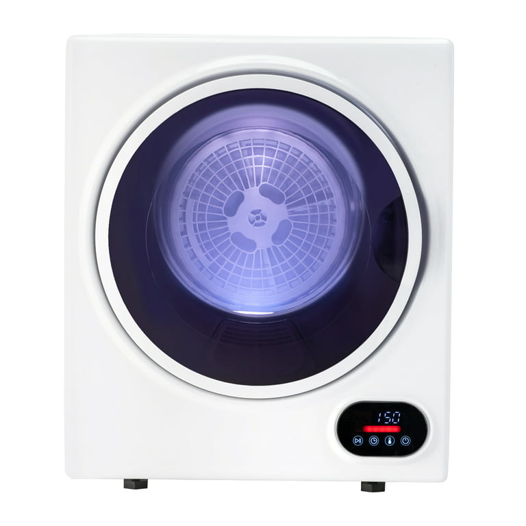 Ktaxon 1.5 Cu. ft. Compact Electric Dryer, White, Size: 49.50*41.00*60.50 cm /19.48inch*16.14inch*23.82inch