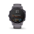 thumbnail image 5 of fēnix 6S Pro Solar, Amethyst Steel with Shale Gray Band, 5 of 12