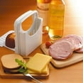 thumbnail image 2 of PVCS Portable Removable Bread Bagel Slicers Perfect Bagel Cutter Every Toaster for Home, 2 of 8