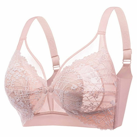 

Lace Bralettes for Women No Underwire Sexy Triangle See Lightly Padded Bra Soft Comfort Everyday Bras