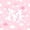 Pink M, variant on Castle Fairy Pink Rainbow Letter L Twin Sheet Sets 3pcs for Girls,Love Heart Print Bedding