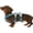 Teal, variant on Escape-Proof No-Pull Dog Harness with Reflective Trim, Adjustable Pet Vest with Front and Back Leash Clips for Small Medium Large Dogs Walking Hiking Training, Teal