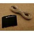 thumbnail image 5 of 100 Pcs Rectangular Shape Cardstock Bonbonniere Wedding Favor Tags Blank Hang Tag with Free Natural Jute Twine - Colors Available, 5 of 7