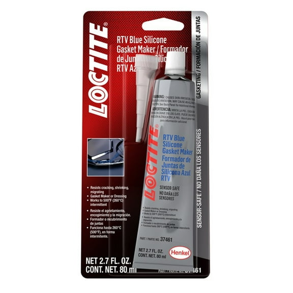 Loctite 491980 Sensor Safe RTV Blue Silicone - 80 ml