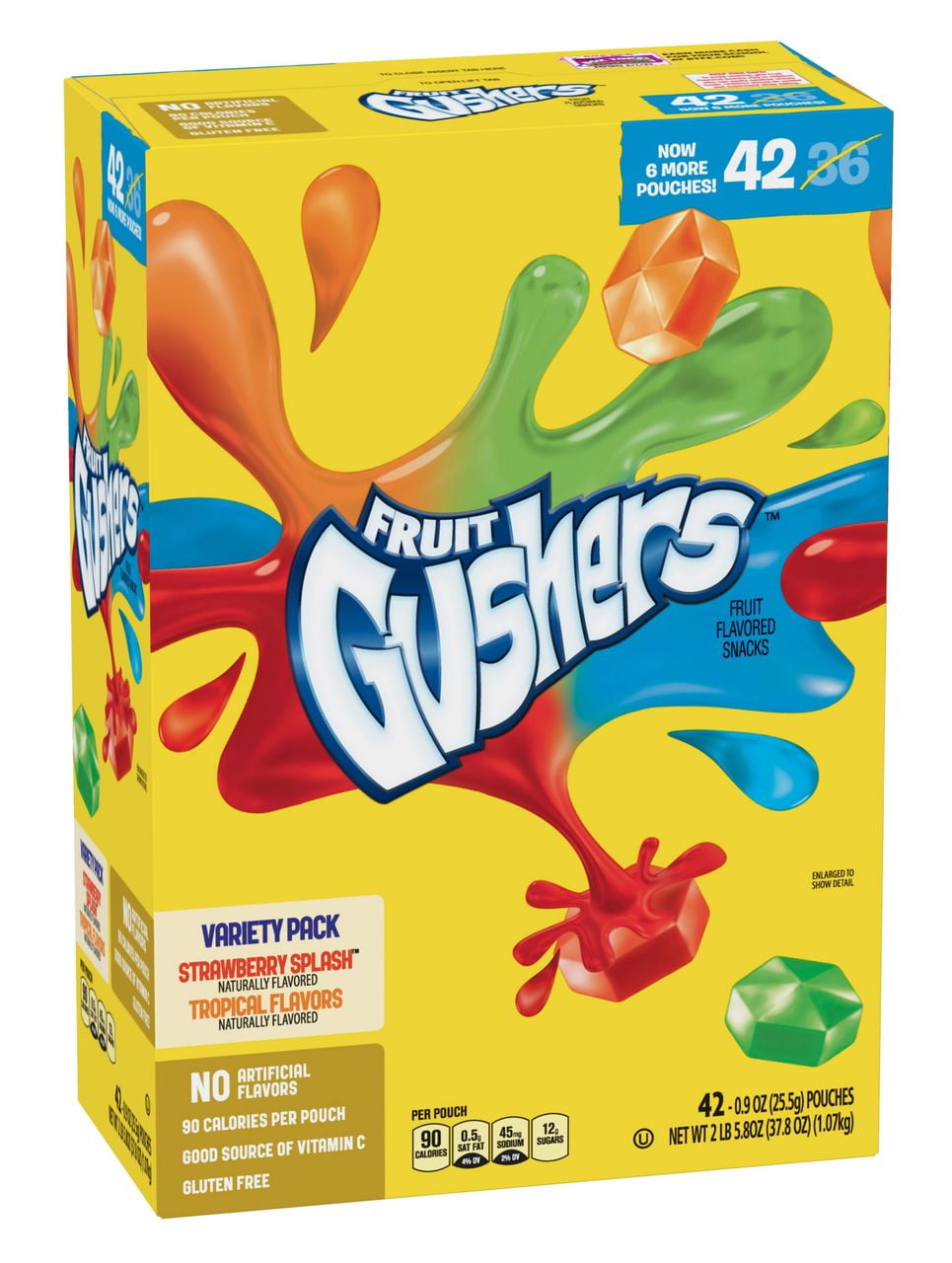 Product of Gushers Fruit Snacks Variety Pack, 42 pk./0.9 oz. Walmart